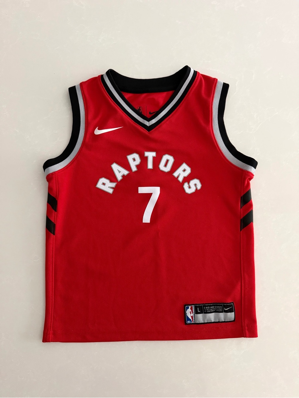 Nike Toronto Raptors Kyle Lowry Icon Jersey • Size Youth Large